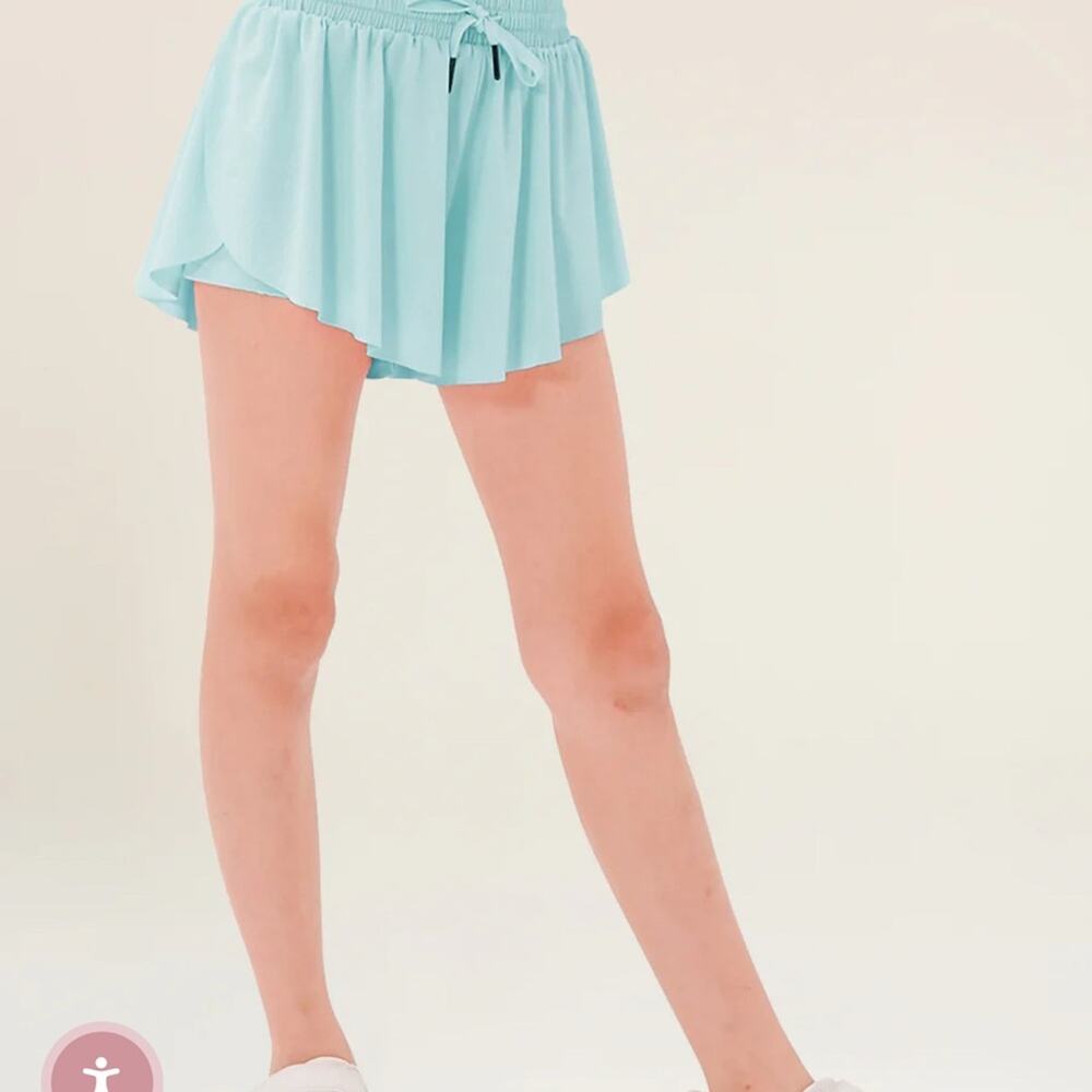 Stelle Light Blue Fly Away Shorts Size XXL